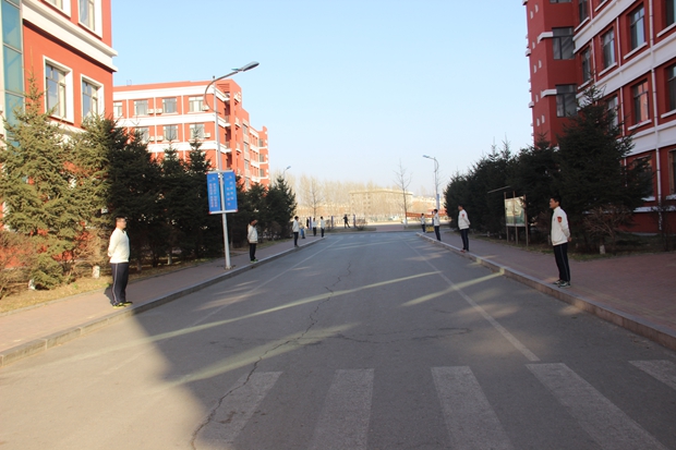 “文明岗”—校园中靓丽的风景线